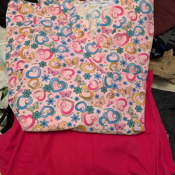 Scrub set top and bottom XL